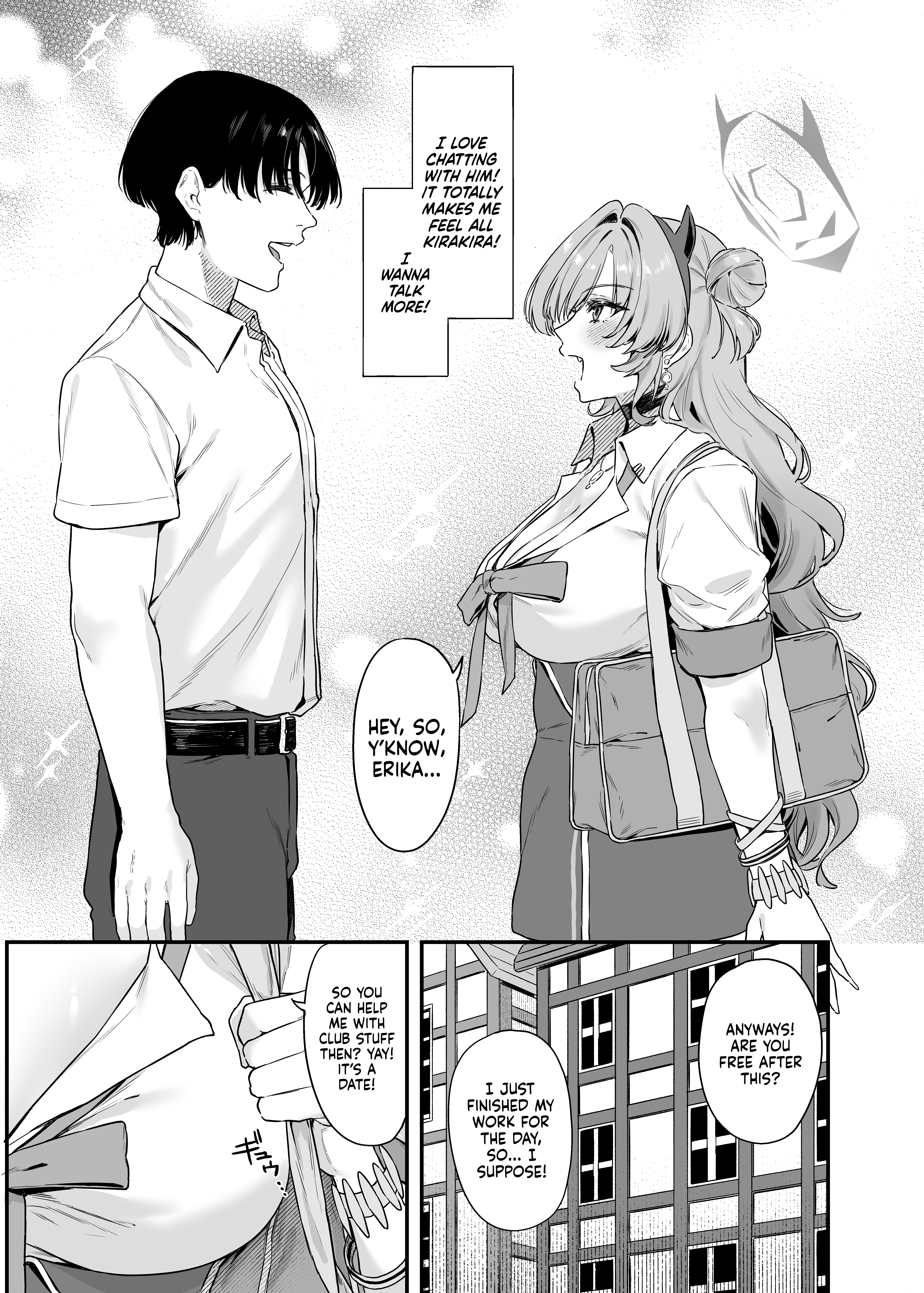Hentai Manga Comic-Falling for Kirara-Read-4